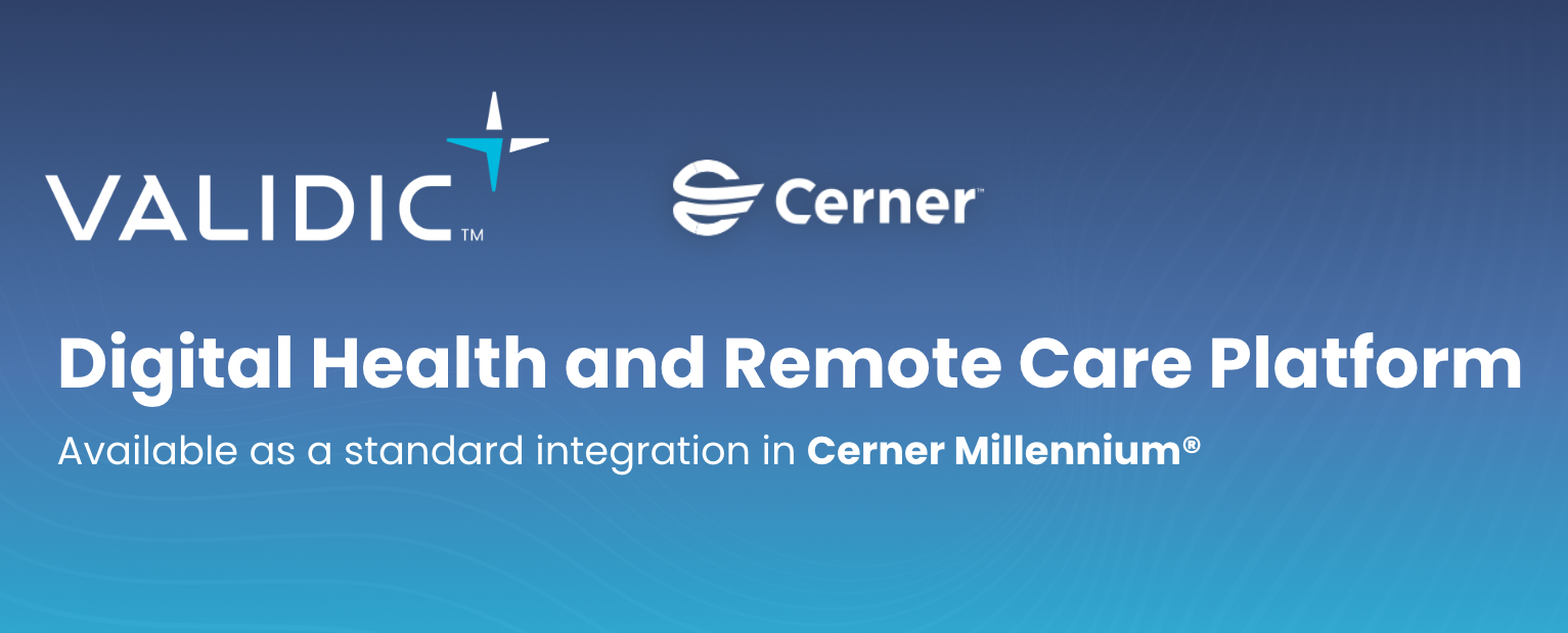 Validic Oracle-Cerner integration banner